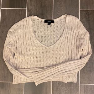 Cropped sweater